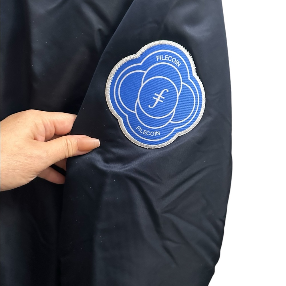 Alpha Industries x NASA MA-1 Reversible Flight Jacket NWT MEDIUM Replica Blue - Picture 14 of 16